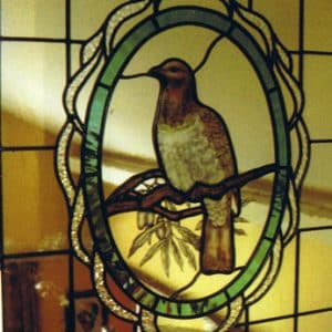 Christchurch Stained glass panel