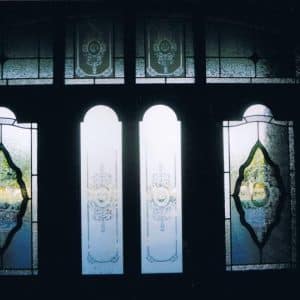 Frosted and leaded
