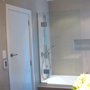 Shower over bath