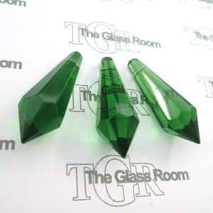 3 x Crystal Pendulums - Green