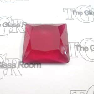Glass Faceted Jewels - Square
