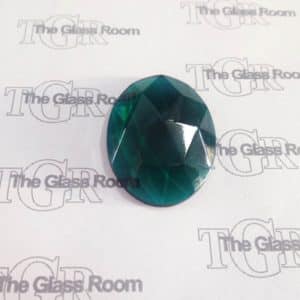 Glass Faceted Jewels - Oval