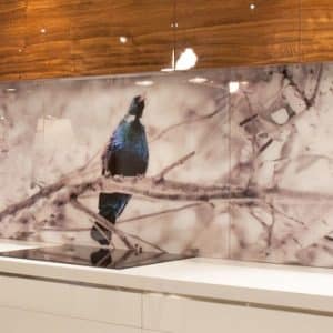 Bondprint on Glass Splashback