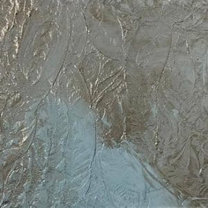 Pale Blue & Bronze with Silver Shimmer Monet Glass