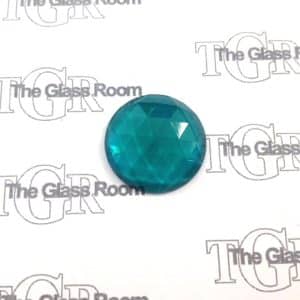 Round Faceted 25mm - Emerald