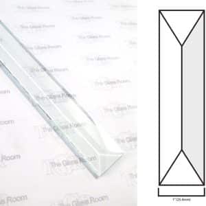 Rectangular Bevel - 1"x6" (25.4x152.4mm)