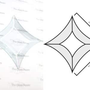 Star Bevel - 4"x4" (101.6x101.6mm)