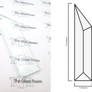 Corner Bevel Left - 1.5"x4" (38.1x101.6mm)